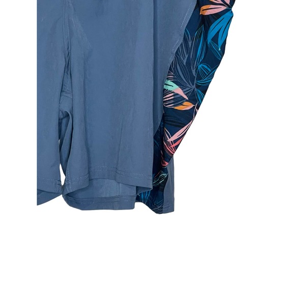 Old Navy Men Board Short Bottom Swim Trunks Hybrid Drawstring Blue Size 50 NWT - Picture 3 of 10